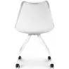 Buy Scandinavian Office chair with Wheels  - Dana White 59904 - in the UK