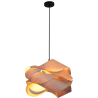 Buy Boho Bali Style Hanging Lamp Natural wood 59906 - prices