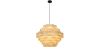 Buy Wooden Design Hanging Lamp Natural wood 59907 in the United Kingdom