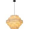 Buy Wooden Design Hanging Lamp Natural wood 59907 - prices