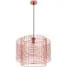 Buy Wire Structure Hanging Lamp Rose Gold 59909 - in the UK