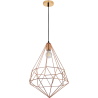 Buy Diamond Retro Style Pendant Lamp Gold 59910 - in the UK