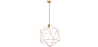 Buy Retro Design Wire Hanging Lamp Gold 59911 home delivery