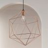 Buy Retro Design Wire Hanging Lamp Gold 59911 - prices