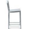 Buy Bruno Stool - Medium - 60cm Silver 58382 in the United Kingdom