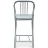 Buy Bruno Stool - Medium - 60cm Silver 58382 home delivery