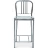 Buy Bruno Stool - Medium - 60cm Silver 58382 - in the UK