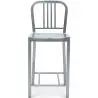 Buy Bruno Stool - Medium - 60cm Silver 58382 - in the UK