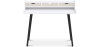 Buy Desk Table Wooden Design Scandinavian Style - Amund Natural Wood / White 59983 - prices