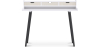 Buy Desk Table Wooden Design Scandinavian Style - Amund Natural Wood / White 59983 - in the UK