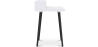 Buy Desk Table Wooden Design Scandinavian Style - Amund Natural Wood / White 59983 in the United Kingdom