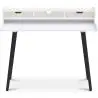 Buy Desk Table Wooden Design Scandinavian Style - Amund Natural Wood / White 59983 - prices