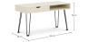 Buy Office Desk Table Wooden Design Hairpin Legs Scandinavian Style - Hakon Natural wood 59986 - in the UK