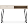 Buy Office Desk Table Wooden Design Hairpin Legs Scandinavian Style - Hakon Natural wood 59986 - in the UK