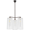 Buy Industrial Style Ceiling Lamp Glass and Metal - Liam Bronze 59988 - prices