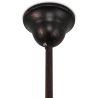 Buy Industrial Style Ceiling Lamp Glass and Metal - Liam Bronze 59988 in the United Kingdom