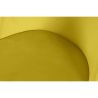 Buy Dining Chair - Velvet Upholstered - Scandinavian Style - Bennett Yellow 59990 - in the UK