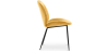 Buy Dining Chair Accent Velvet Upholstered Retro Design - Cyrus Mustard 59996 in the United Kingdom