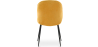 Buy Dining Chair Accent Velvet Upholstered Retro Design - Cyrus Mustard 59996 with a guarantee