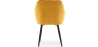 Buy Dining Chair with Armrests - Upholstered in Velvet - Carrol Yellow 59998 with a guarantee
