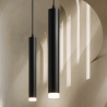 Buy Scandinavian Metal LED Pendant Lamp (40cm) - Blina Black 60002 - prices