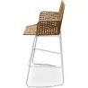 Buy Bar Stool Design Boho Bali Rattan Synthetic 75cm - Zane Natural wood 60005 - prices