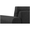Buy Design Corner Sofa (5 seats) - Left Angle - Fabric Dark grey 26730 at MyFaktory