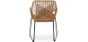 Buy Garden Dining Chair Design Boho Bali Rattan Synthetic - Zane Black 60015 - prices