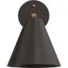 Buy Wall lamp with adjustable shade in scandinavian style, metal - Roser Black 60022 - in the UK