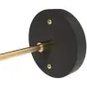 Buy Wall lamp with adjustable shade in scandinavian style, metal - Roser Black 60022 - in the UK