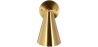 Buy Wall lamp with adjustable shade, brass  - Roser Gold 60023 - in the UK
