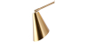 Buy Wall lamp with adjustable shade, brass  - Roser Gold 60023 in the United Kingdom