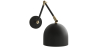 Buy Adjustable wall lamp, scandinavian style  - Lena Black 60024 in the United Kingdom