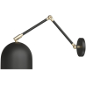 Buy Adjustable wall lamp, scandinavian style  - Lena Black 60024 - prices