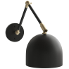 Buy Adjustable wall lamp, scandinavian style  - Lena Black 60024 in the United Kingdom