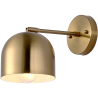 Buy Wall lamp with adjustable shade, gold brass - Bill Gold 60026 at MyFaktory
