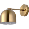 Buy Wall lamp with adjustable shade, gold brass - Bill Gold 60026 - prices