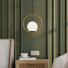 Buy Hanging light, metal and glass - Gele Gold 60027 - prices