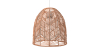 Buy Hanging Lamp Boho Bali Design Natural Rattan - Tuan Light natural wood 60030 - in the UK