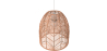 Buy Hanging Lamp Boho Bali Design Natural Rattan - Tuan Light natural wood 60030 at MyFaktory