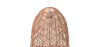 Buy Hanging Lamp Boho Bali Design Natural Rattan - Tuan Light natural wood 60030 home delivery