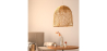 Buy Hanging Lamp Boho Bali Design Natural Rattan - Tuan Light natural wood 60030 - prices