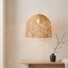 Buy Hanging Lamp Boho Bali Design Natural Rattan - Tuan Light natural wood 60030 - prices