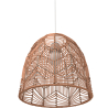 Buy Hanging Lamp Boho Bali Design Natural Rattan - Tuan Light natural wood 60030 in the United Kingdom