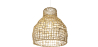 Buy Hanging Lamp Boho Bali Design Natural Rattan - Chi Natural wood 60031 at MyFaktory