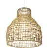 Buy Hanging Lamp Boho Bali Design Natural Rattan - Chi Natural wood 60031 at MyFaktory
