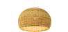 Buy Hanging Lamp Boho Bali Design Natural Rattan - Vin Natural wood 60034 in the United Kingdom