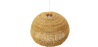 Buy Hanging Lamp Boho Bali Design Natural Rattan - Vin Natural wood 60034 with a guarantee