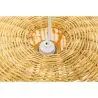 Buy Hanging Lamp Boho Bali Design Natural Rattan - Vin Natural wood 60034 - in the UK