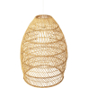 Buy Hanging Lamp Boho Bali Design Natural Rattan - Tuyen Natural wood 60036 at MyFaktory